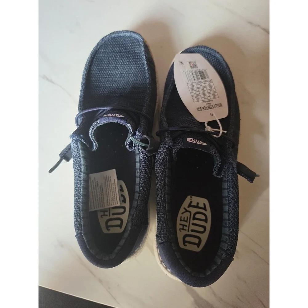 Hey Dude Mens Wally Stretch Slip On 8 M NWT!